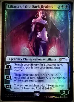 MTG: Media Promos Liliana of the Dark Realms 4 Promo - Image 1