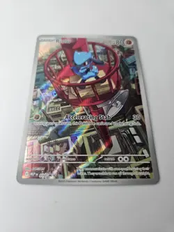 Riolu Mega Evolution ETB Pokemon Card Promo 010 NM - Image 2