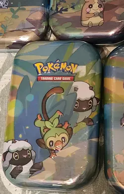 Pokemon TCG Galar Pals Mini Tin (Full Art Set) K19 - Sealed XY EVOLUTIONSU - Image 3