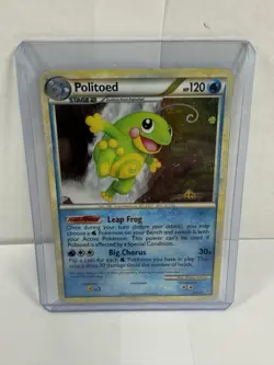 2010 Pokemon Politoed HeartGold SoulSilver HGSS Unleashed 7/95 - Image 1
