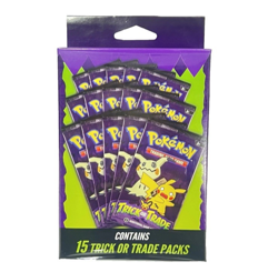 Pokemon Trick or Trade Booster Pack Set - 15 Packs NEW! - Image 1