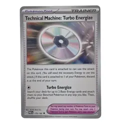 Pokemon - Paradox Rift- 179/182 - Technical Machine: Turbo Energize - NM/M - Image 1