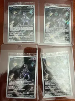 Pokemon 151 UPC Mewtwo Black Star Promo *Sealed* 4 Lot - Image 1
