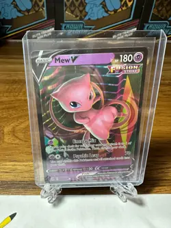 Pokemon TCG Mew V Fusion Strike 113/264 Holo Ultra Rare - Image 2