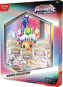 Pokemon SV8.5 Scarlet and Violet Prismatic Evolutions Binder Collection - Image 3