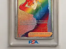 2021 Pokemon SWSH Fusion Strike #279 Sidney Full Art Secret Rare PSA 10 GEM MINT - Image 5