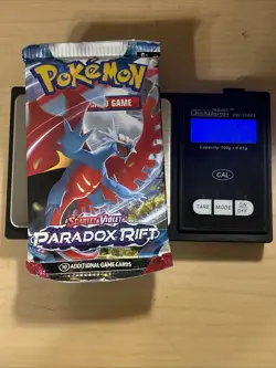 Heavy! 22.65g Pokemon Sealed Paradox Rift Booster Pack!! - Image 1