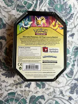 Pokemon TCG Elemental Power Jolteon-GX Tin Factory Sealed - Image 2