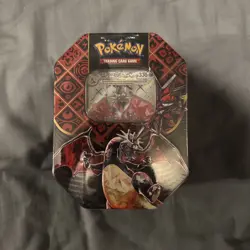 Pokemon TCG Paldean Fates Charizard Tin - New and Sealed (2) - Image 1