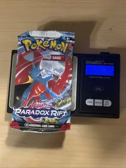 Heavy! 22.56g Pokemon Sealed Paradox Rift Booster Pack!! - Image 1