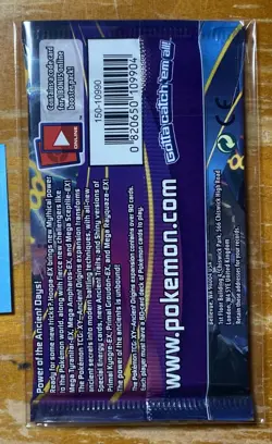 XY Ancient Origins Booster Pack Sealed M Rayquaza Art Pokemon TCG - Image 2