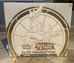 Pokemon TCG Sword & Shield Brilliant Stars Elite Trainer Box - Image 1