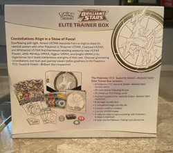 Pokemon TCG Sword & Shield Brilliant Stars Elite Trainer Box - Image 2