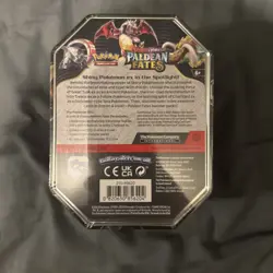 Pokemon TCG Paldean Fates Charizard Tin - New and Sealed (1) - Image 2