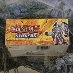 1996 Yu-Gi-Oh: Topps Stickers Factory Sealed Box | 1 Gold & Silver Foil Per Pack - Image 4