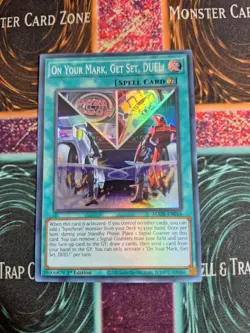 Yu-Gi-Oh! TCG On You Mark, Get Set, DUEL! MAZE-EN016 Super Rare 1st Edition NM - Image 1