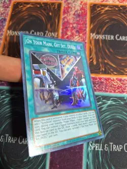 Yu-Gi-Oh! TCG On You Mark, Get Set, DUEL! MAZE-EN016 Super Rare 1st Edition NM - Image 2