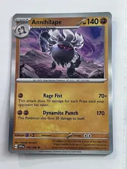 Annihilape 109/198 - Scarlet & Violet - Holo Rare - Pokemon Card TCG - NM/LP - Image 1