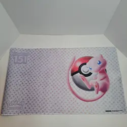Nintendo Pokemon Scarlet & Violet 151 Trading Card Game Playmat 2023 Used - Image 1