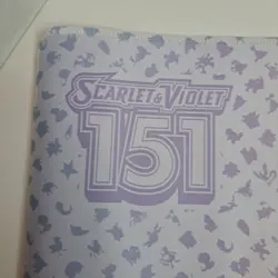 Nintendo Pokemon Scarlet & Violet 151 Trading Card Game Playmat 2023 Used - Image 3