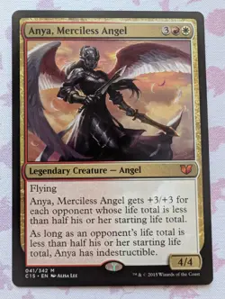 MTG Anya, Merciless Angel - Commander 2015 #41 - Image 1