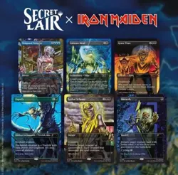 🔥 MTG Secret Lair Iron Maiden: Eddie Unchained Non-Foil 🔥 PRESALE - Image 1