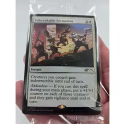 Unbreakable Formation MTG Teenage Mutant Ninja Turtles Promo Card TMNT SEALED - Image 2