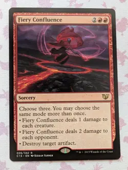 Magic The Gathering MTG FIERY CONFLUENCE Commander 2015 NM Near Mint - Image 1