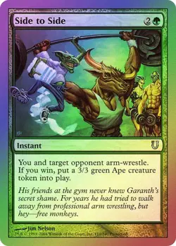 Unhinged MTG Foil Side to Side Magic - Image 1