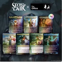 MTG SECRET LAIR X THE OFFICE: DWIGHT'S DESTINY FOIL EDITION​ | PRESALE - Image 1