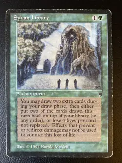 English - MTG Sylvan Library - HP - Legends - Image 1