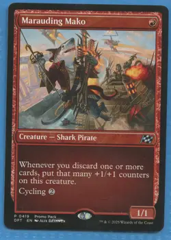 MTG: PROMO PACK: Aetherdrift: Marauding Mako - Image 1