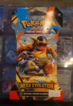 Brand New Mega Evolution Sleeved Booster Pack - Pokemon TCG Factory Sealed - Image 1
