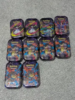 Pokemon TCG Mega Heroes Mini Tin Bundle (Set of 10 Tins) Sealed New - Image 3