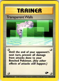 Pokemon | Gym Challenge | Transparent Walls | 125/132 | Unlimited | NM - Image 1