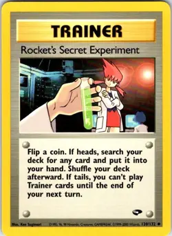 Pokemon | Gym Challenge | Rocket's Secret Experiment | 120/132 | Unlimited | NM - Image 1