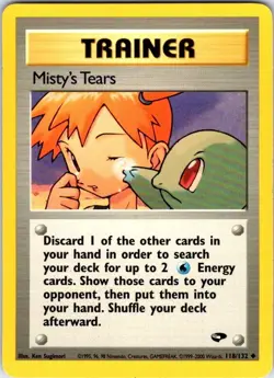 Pokemon | Gym Challenge | Misty's Tears | 118/132 | Unlimited | NM - Image 1