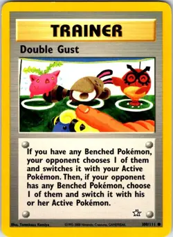 Pokemon | Neo Genesis | Double Gust | 100/111 | Unlimited | NM - Image 1