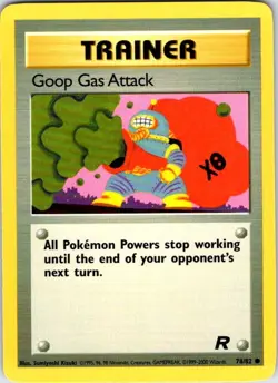 Pokemon | Team Rocket | Goop Gas Attack | 78/82 | Unlimited | NM - Image 1