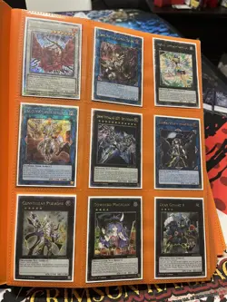 Yugioh Binder Collection Qcr Starlights And A Ton Of Staples - Image 1