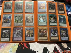 Yugioh Binder Collection Qcr Starlights And A Ton Of Staples - Image 3
