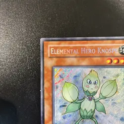 Yugioh Secret Rare Elemental Hero Knospe PP02-EN005 - Image 2