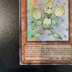 Yugioh Secret Rare Elemental Hero Knospe PP02-EN005 - Image 4