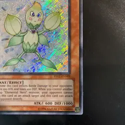 Yugioh Secret Rare Elemental Hero Knospe PP02-EN005 - Image 5