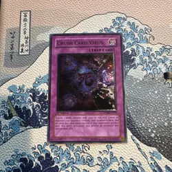 USA Seller Yugioh Crush Card Virus DPKB-EN039 Ultimate Rare 1st Edition NM - Image 1