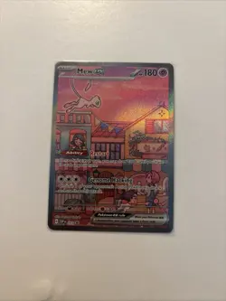 Mew EX SVP 053 Pokemon TCG Scarlet & Violet 151 UPC Promo Card NM Condition - Image 1