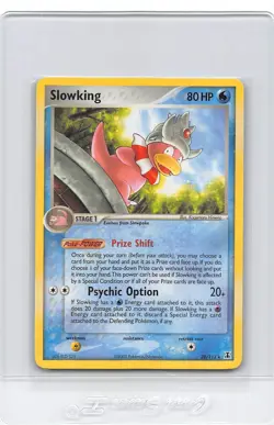 SLOWKING 28/113 - RARE - NON-HOLO - Delta Species - 2005 POKMEON CARD - NM - Image 1
