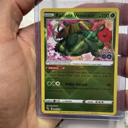Radiant Venusaur 004/078 Pokemon Pokemon GO Holo Radiant Rare NM Card Nintendo - Image 1