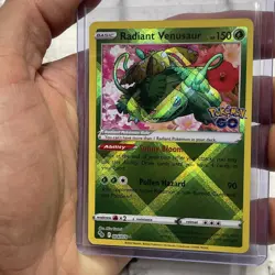 Radiant Venusaur 004/078 Pokemon Pokemon GO Holo Radiant Rare NM Card Nintendo - Image 2