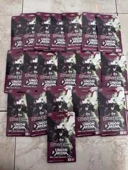 Union Arena Card Game: Booster Pack: Black Clover Lot Of 19 Packs. Brand New - Image 1